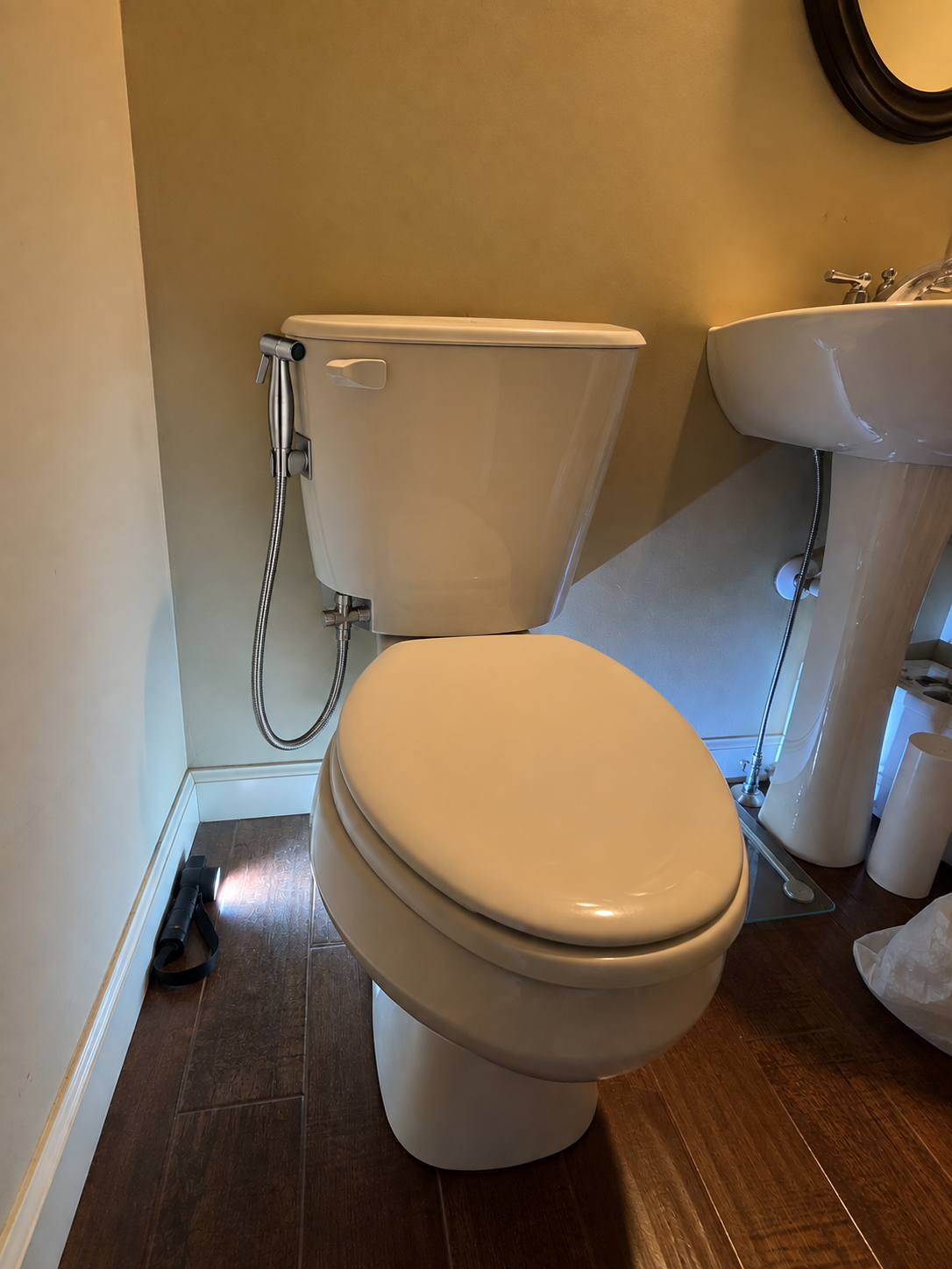 Bidet Installation — after