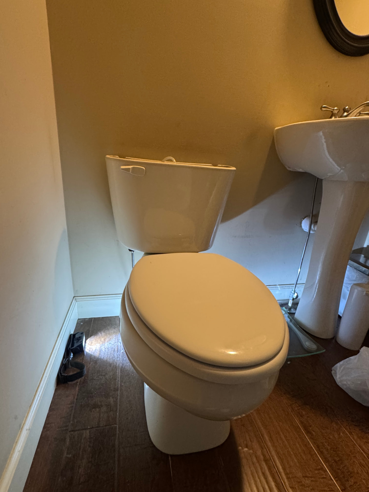 Bidet Installation — before